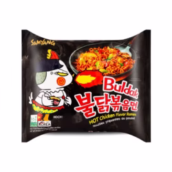 Buldak Ramen Black — Рамен Бульдак со вкусом острой курицы 140г