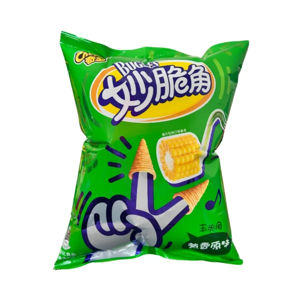 Bugles кукурузные чипсы рожок со вкусом зеленого лука 65г