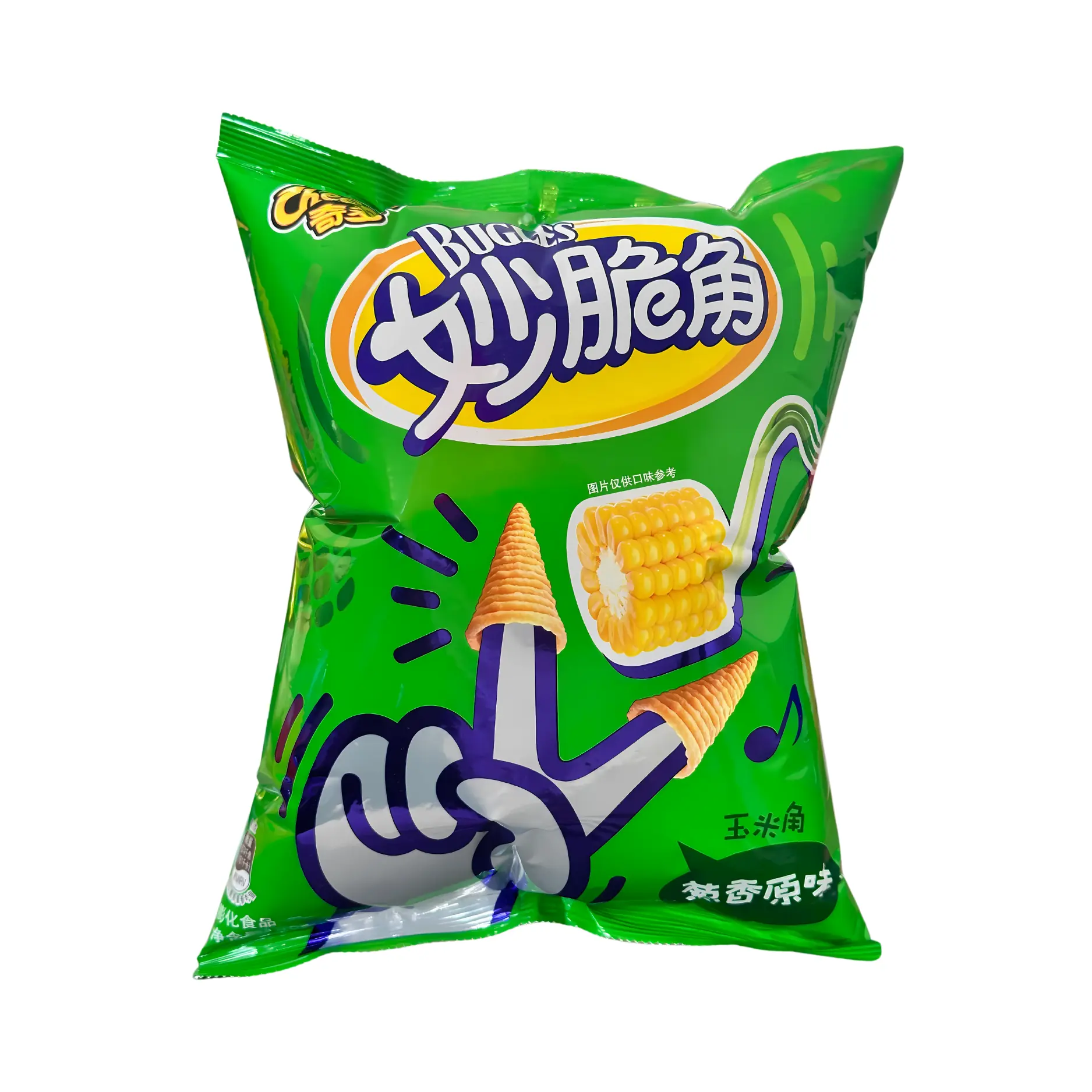 Bugles кукурузные чипсы рожок со вкусом зеленого лука 65г