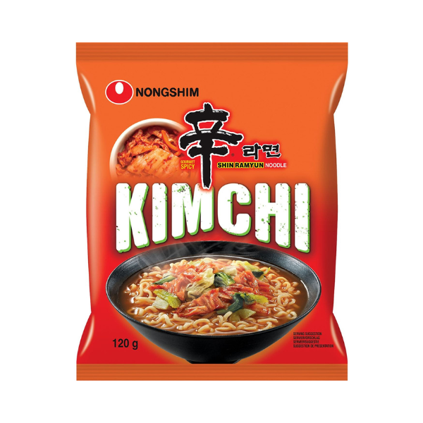 Шин рамен кимчи Nongshim 120г