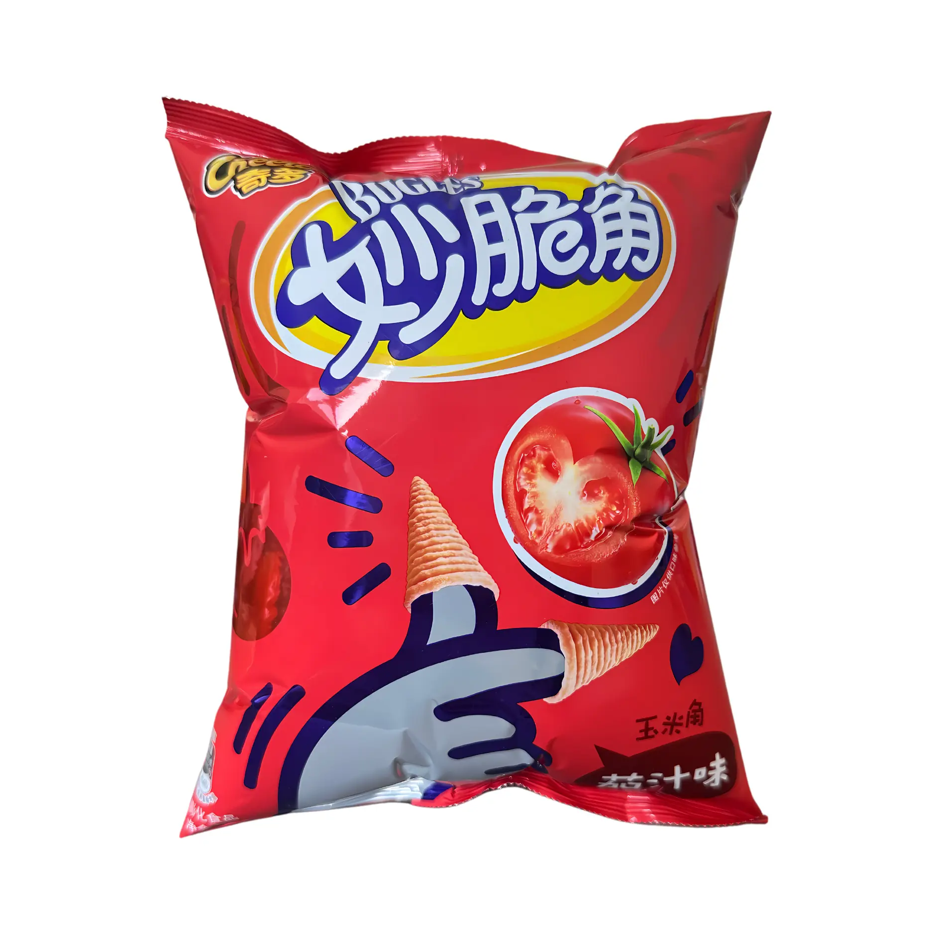 Bugles кукурузные чипсы рожок со вкусом томата 65г