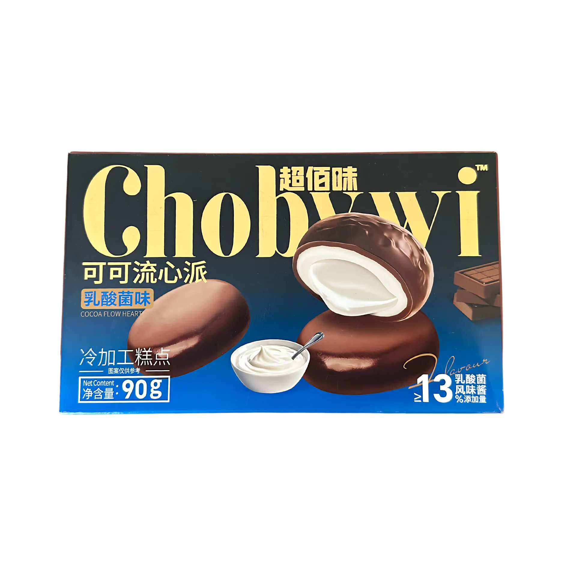 Моти в шоколаде с начинкой молочного вкуса "Chobyiyi" 90г
