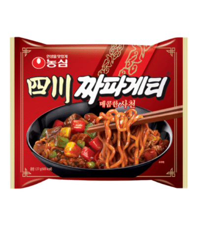 Чапагетти острый с сычуаньским перцем Nongshim 137г