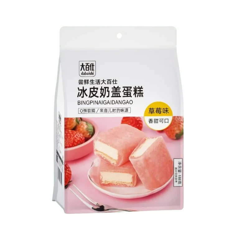 Моти-кекс со вкусом клубники Dabaishi Bingpinaigai Dangao 188г