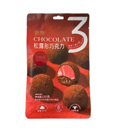 Шоколадные трюфели LeDi со вкусом клубники 150г