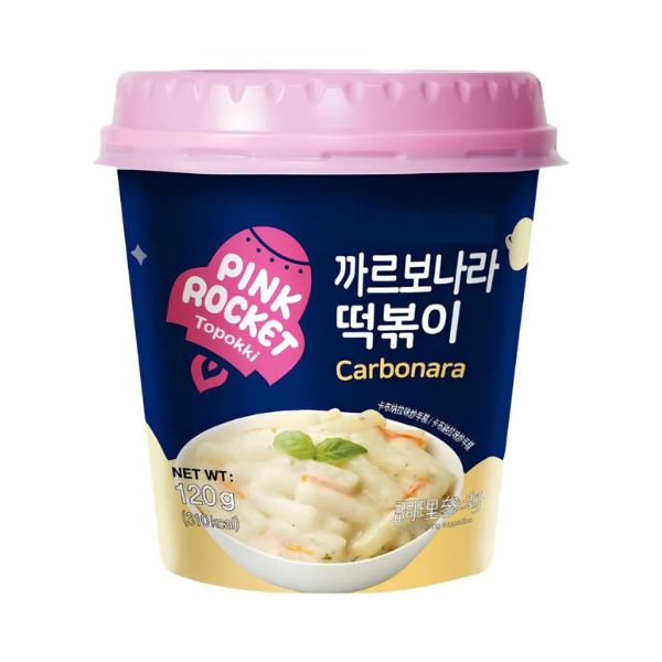 Токпокки карбонара Pink Rocket Carbonara 120г