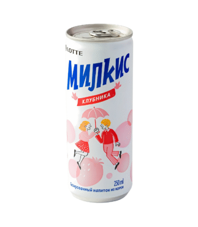 Молочный напиток Милкис со вкусом клубники 250мл