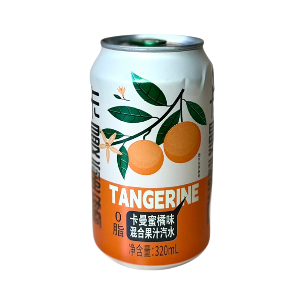 Silverlion Tangerine мандариновый газированный напиток 320мл