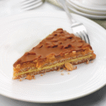 Миндальный торт Almondy Snickers "Карамель и арахис" 1200г — изображение 2