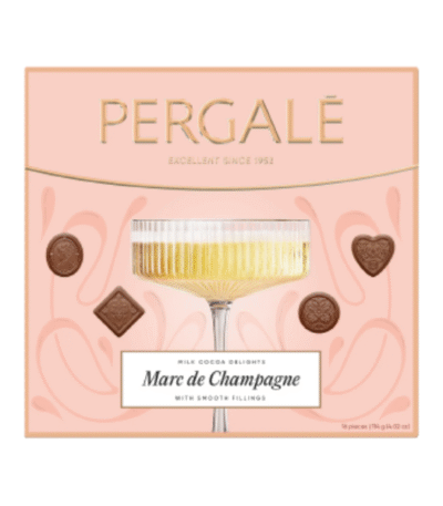 Набор шоколадных конфет Pergale Marc De Champagne 114г