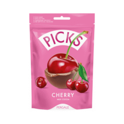 PICKS Сублимированная вишня с молочной какао-глазурью 90г