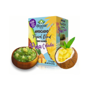 Десерт из пюре авокадо и ананаса Freshcourt 4шт