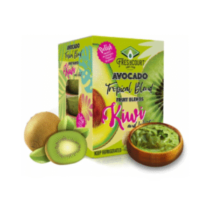 Десерт из пюре авокадо и киви Freshcourt 4шт