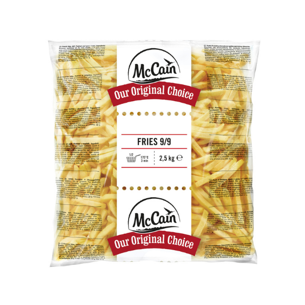 Картофель фри McCain Original Fries 9*9мм 2,5кг