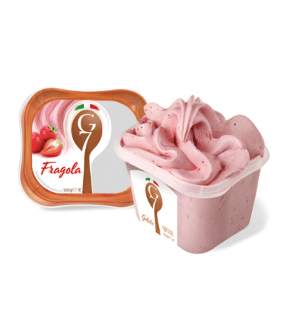 Итальянское джелато с клубникой G7 FRAGOLA 1л