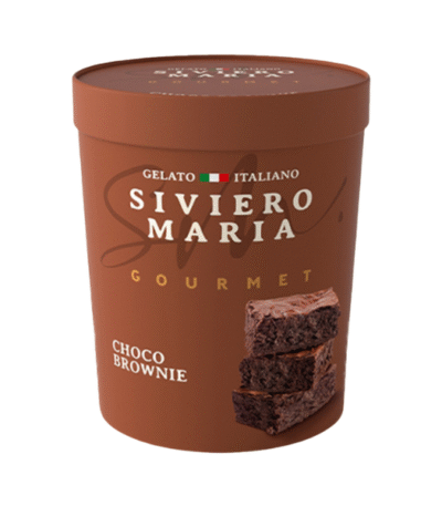 Мороженое Siviero Maria Gourmet Шоколадный Брауни 300г