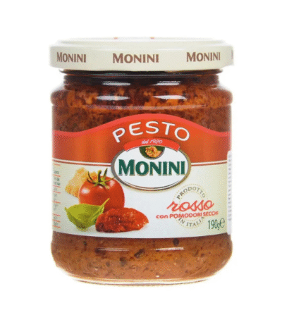 Соус песто с вялеными помидорами Monini Rosso 190г